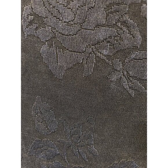 Private Edition by Chicos Womens Tank Top Size 2 Floral Pattern Blue Made in USA - Picture 4 of 9